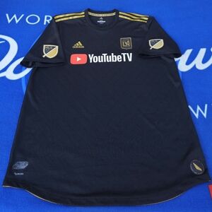 Adidas LAFC Los Angeles 2018 Inaugural Authentic Soccer Jersey Mens XXL